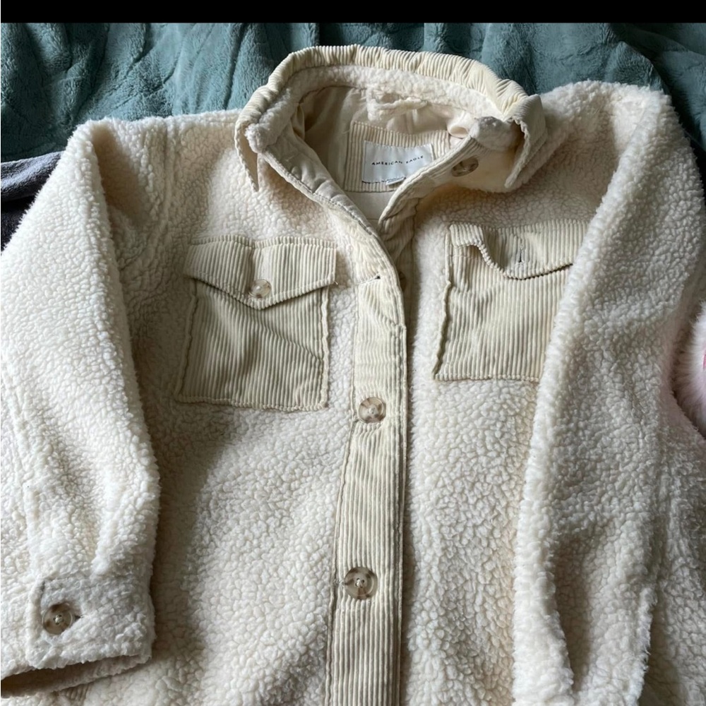 American Eagle heavy shacket